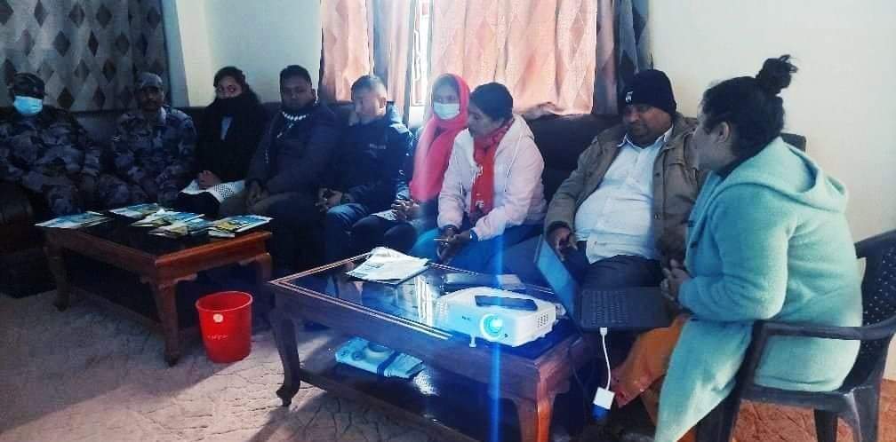 पाल्हिनन्दनमा माईति नेपालकाे नगरपरियोजना परामर्श समितिको बैठक सम्पन्न