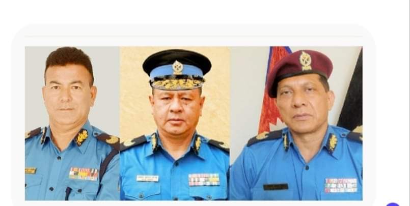 ३ जना डीआईजीहरु एआईजीमा बढुवाको चर्चा १ सिंह २ लामा ३ धानुक रहेका छ्न