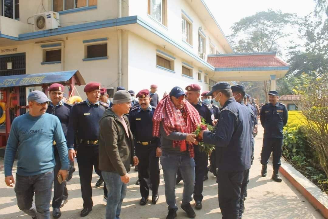 एसपी ईश्वर कार्कीले बर्दिया जिल्लाको शान्ती सुरक्षामा उल्लेखनीय योगदान पुर्याएर बिदा भए