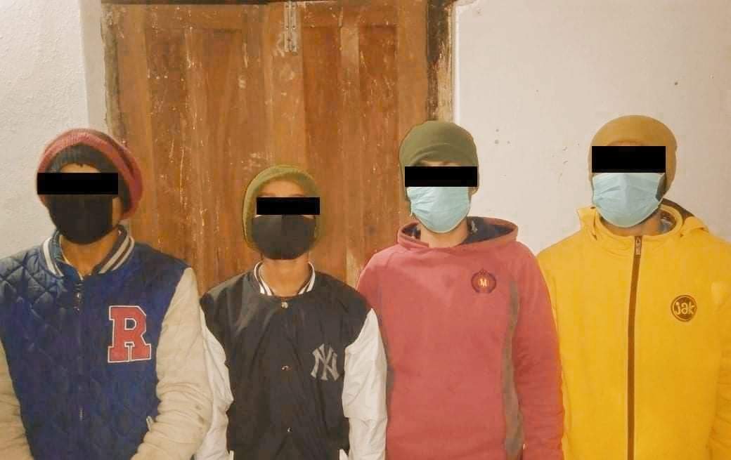 बर्दिया प्रहरीले चोरीको मोटरसाइकल सहित ४ जना पक्राउ