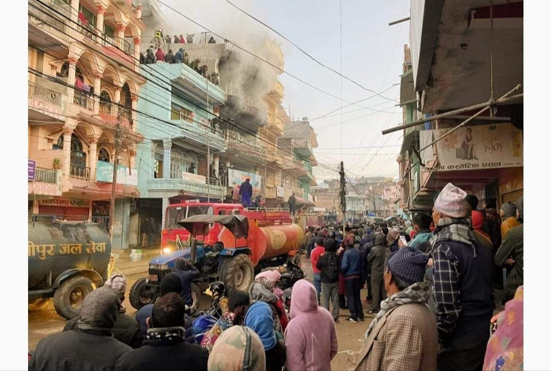 दाङको तुल्सीपुरमा बिद्युत सट हुँदा आगलागिमा परि ५ जनाको मृत्यु