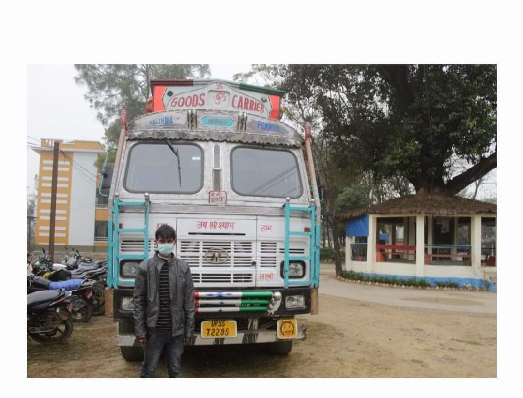 कपिलवस्तु प्रहरीले ५ लाखबराबरको ५ टन केराउसहित ट्रक पक्राउ