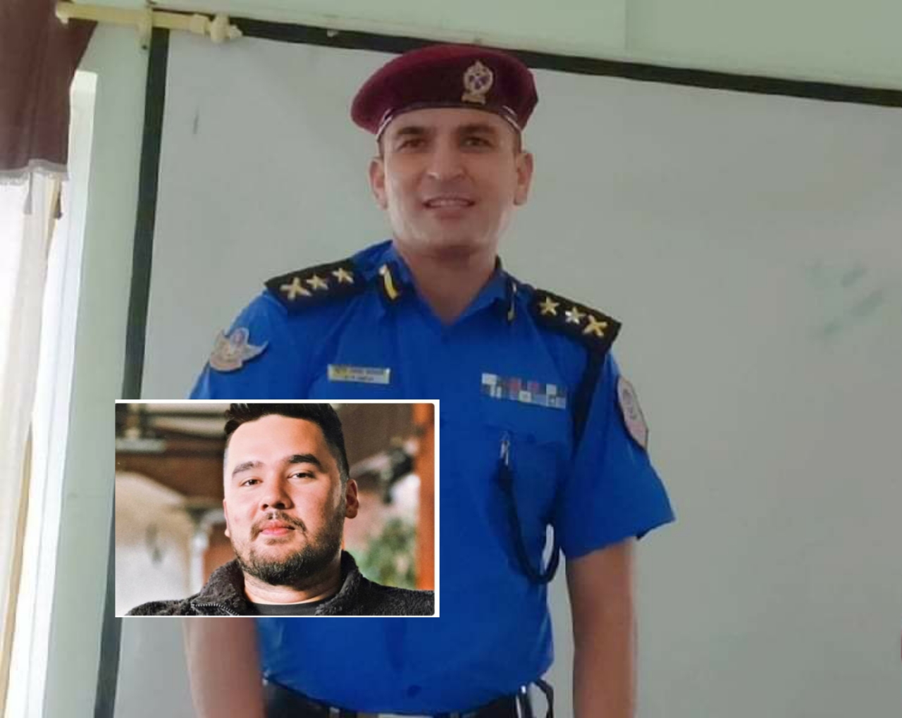 ६ करोड ठगीको मुद्धामा अनुप पाण्डे काठमाडौंबाट पक्राउ दाङ ल्याउदै एसपी काफ्ले