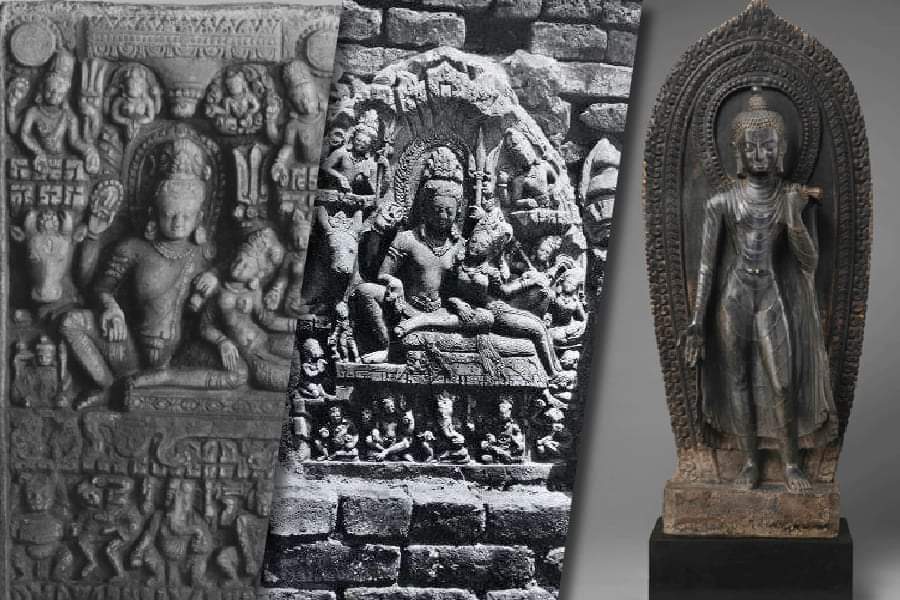 नेपालबाट हराएका २ मूर्ति बेलायत प्रहरीद्वारा नेपाल प्रहरीलाई फिर्ता