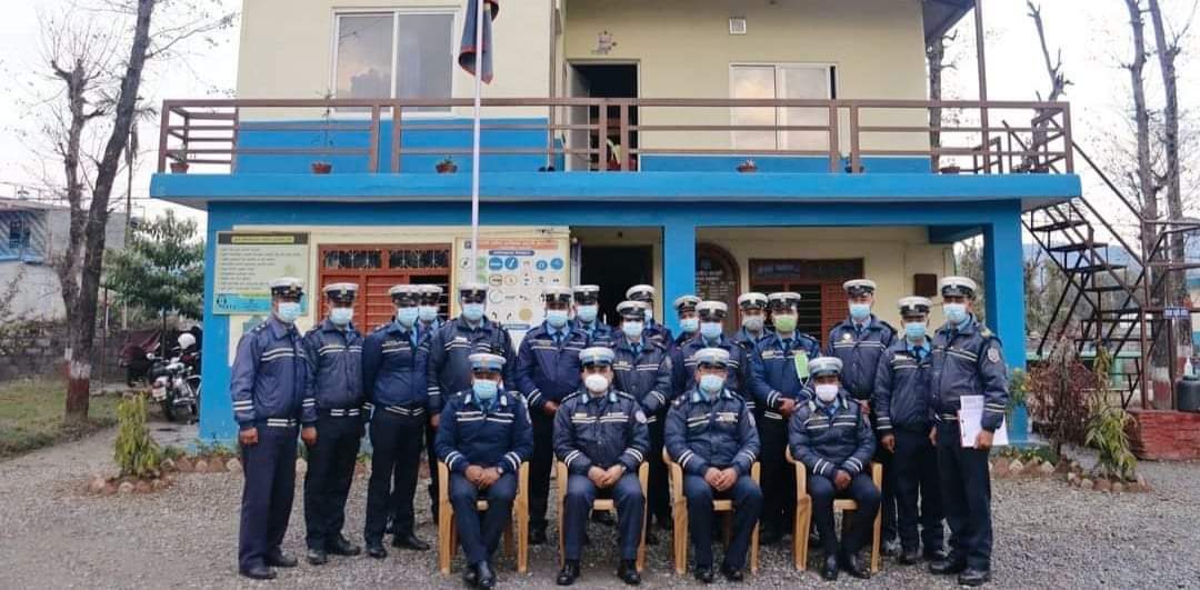 नेपाल प्रहरीको ६८ जना कर्मचारीलाई ट्राफिक नियन्त्रण तालिम प्रदान