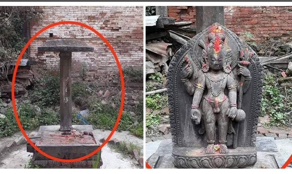 कालिमाटीबाट कामदेवको मूर्ति चोरी