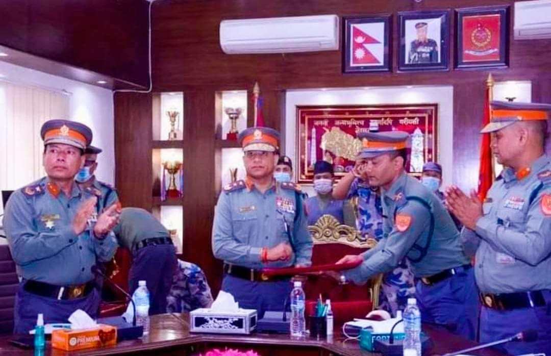 सशस्त्र प्रहरी आइजिपी केसीबाट अनुगमन तथा मूूल्याङ्कन ईकाइको समुद्घाटन