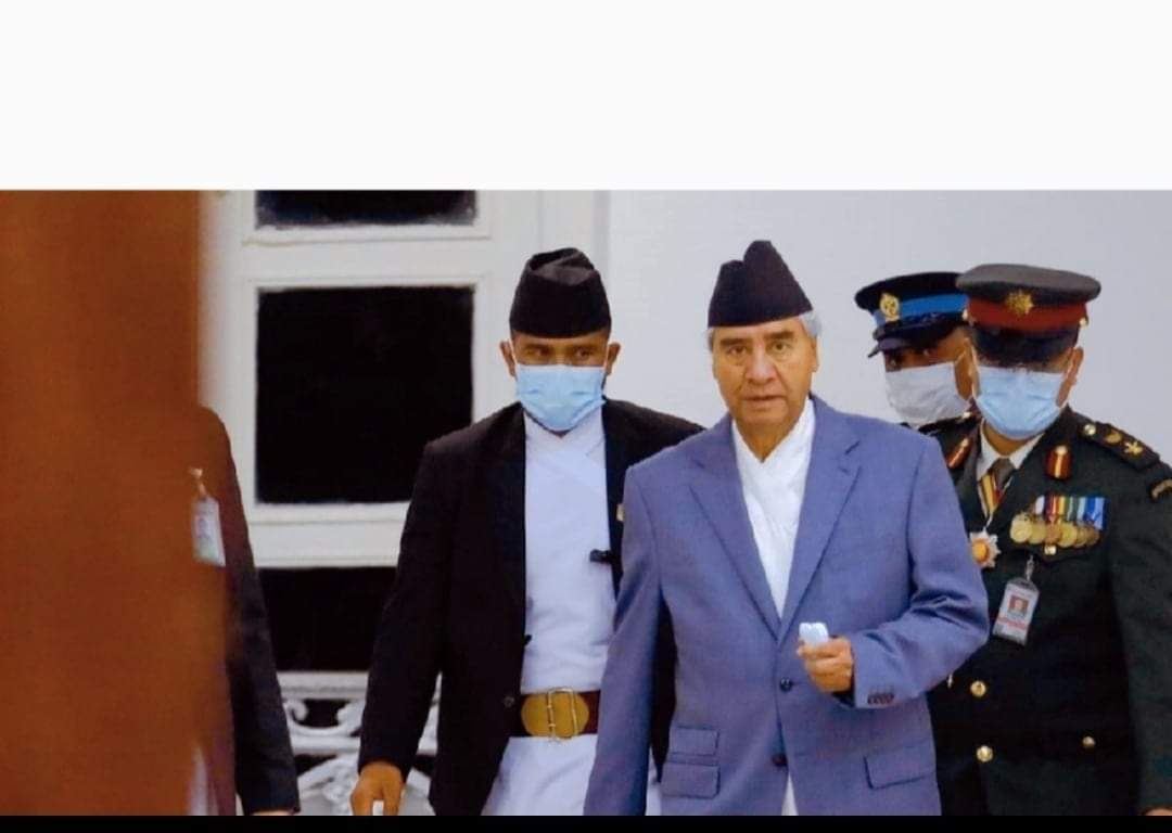 प्रधानमन्त्री शेर बहादुर देउवा लुम्बिनीमा