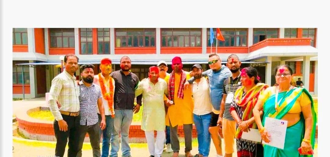 नेपालगन्ज वडा नम्बर ८ मा राप्रपा नेपाललेको प्यानलहरु विजयी