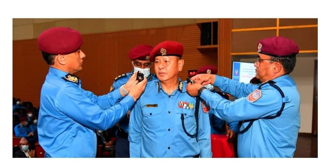 एआईजी लामा आईतबारदेखि अनिवार्य अवकाश हुँदै ५ डीआईजी एआईजीमा बढुवा हुँदै