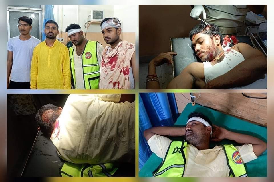 जसपाका कार्यकर्ताले पैसा बाद्ने बेला रोक्ने क्रममा एमालेका कार्यकर्ता गुप्ता संचारकर्मी बर्णबाल घाइते