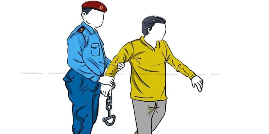 नाटकीय अपहरणमा २० लाख रुपैयाँ माग गरेको अभियोगमा पक्राउ