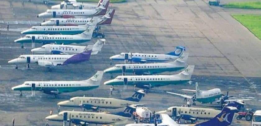 बुधबारदेखि सबै उडानहरु बन्द गर्ने वायुसेवा सञ्चालक सङ्घले