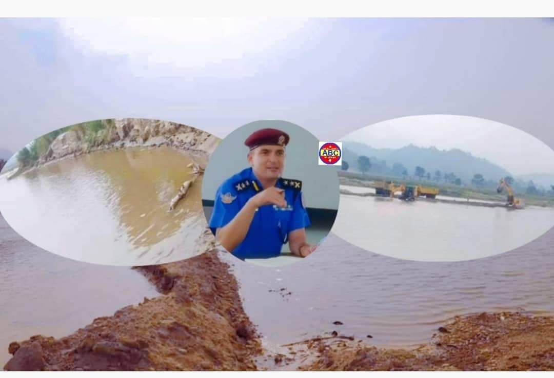 समाचारको प्रभाव एसपी काफ्लेलेको कडा निर्देशनमा बालुवा प्रशोधनद्वारा अबैध उत्खनन कार्य तत्काल बन्द