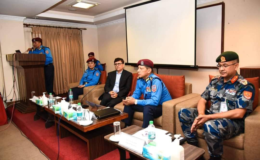 नेपाल प्रहरी र सशस्त्र प्रहरी अन्तर्राष्ट्रिय सम्बन्ध र राष्ट्रिय सुरक्षामा असरसम्बन्धी प्रशिक्षण