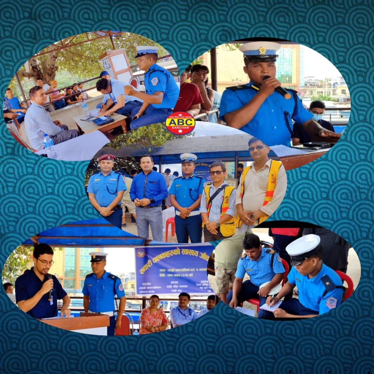 दाङ ट्राफिकले चालक र सहचालकको सडकमै नि:शुल्क स्वास्थ्य जाँच चलाकहरु खुशी