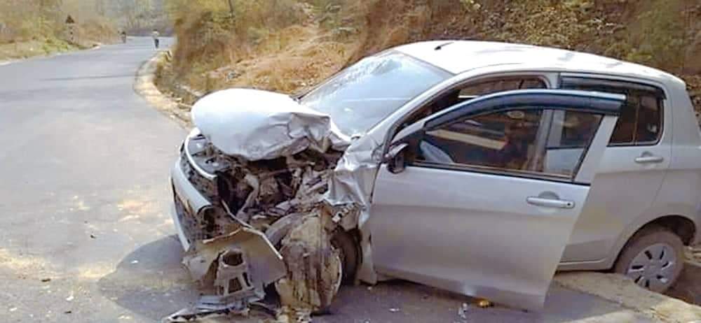 दाङमा कारको ठक्करबाट १ जनाको मृत्यु
