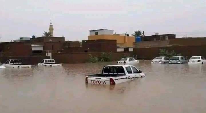 सुडानमा बाढी आउँदा ७५ जनाको मृत्यु बेपत्ताहरुको खोजी कार्यजारी