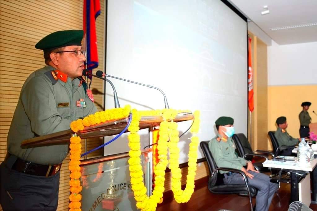 सशस्त्र प्रहरीको १०३ जना निरीक्षकहरुको आपतकालीन तालिम सञ्चालन