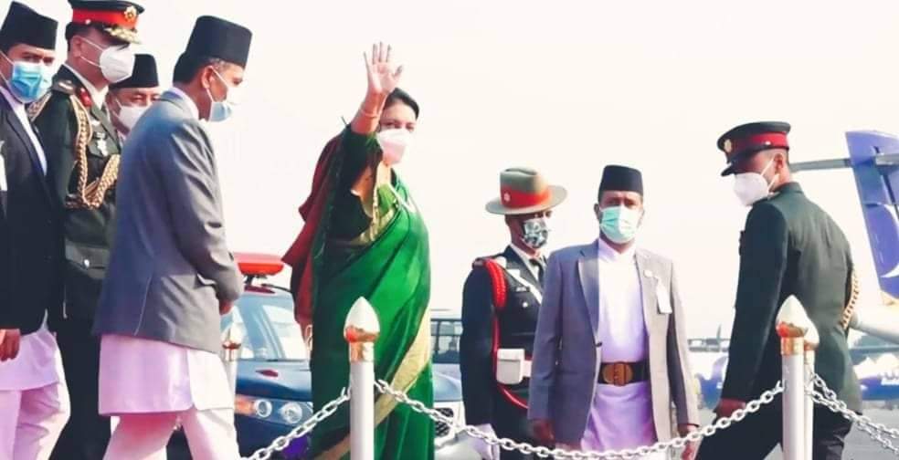 राष्ट्रपति भण्डारी ३१ गते पोखरा जाने