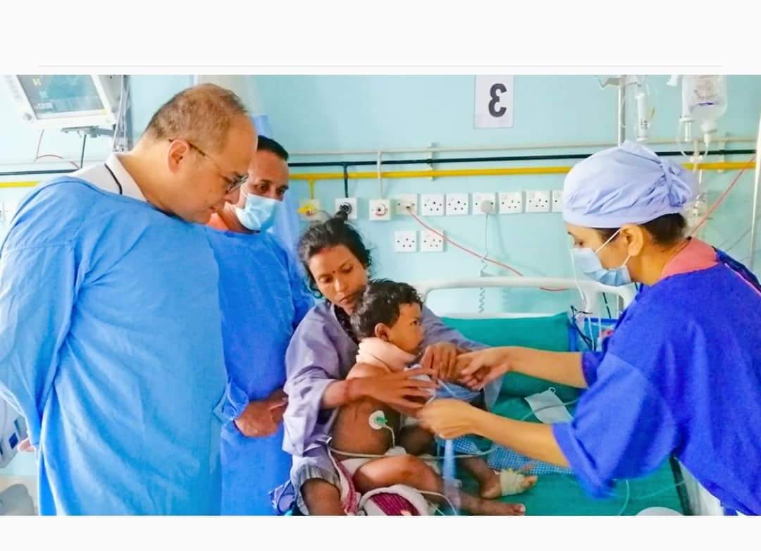 चितुवाको आक्रमणबाट गम्भीर घाइते बालकको सफल शल्यक्रिया
