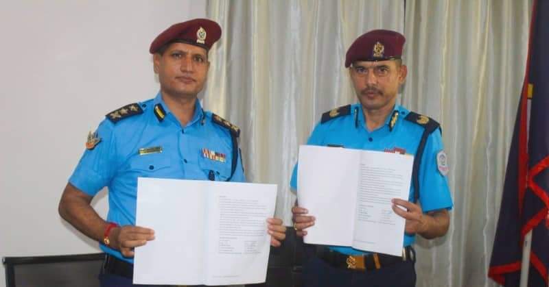 गण्डकी प्रदेशका डीआईजी जोशीले गरे प्रदेश मातहतका कार्यालय प्रमुखसंग सम्झौता