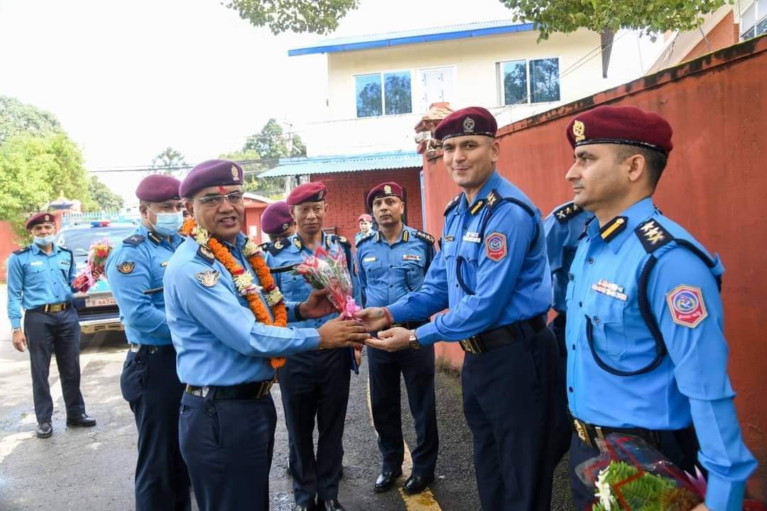 राष्‍ट्रिय प्रहरी प्रशिक्षण प्रतिष्‍ठानको निर्देशकको जिम्मेवारी एआईजी सहकुल थापाले सम्हाले