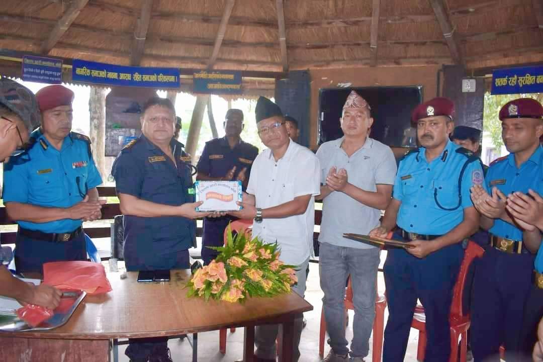 ३० बर्ष सफल कार्यकाल पुरा गरेर बिदा भए प्रहरी निरीक्षक खिमबहादुर घर्ती मगर