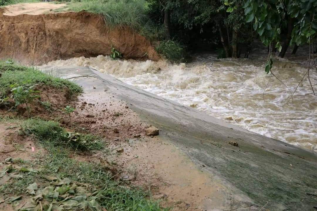कपालिवस्तु विजयनगरमा बर्षाका कारण शंकरपुर ताल फुट्योः स्थानीय जोखिममा, सतर्कता अपनाउन आग्रह