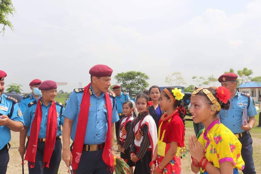 आईजिपी सिंहद्धारा बागमती प्रदेश प्रहरी विद्यालय चितवनको नवनिर्मित भौतिक संरचनाको समुद्घाटन