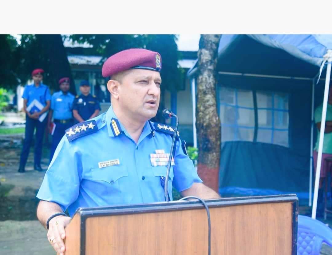 तालिम केन्द्रमा भिड नियन्त्रण सम्बन्धि व्यवहारीक अभ्यास प्रदर्शनी कार्यक्रम