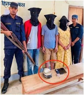 कोहलपुर प्रहरीले ब्राउनसुगर ५ लाख ७३ हजारसहित ३ जना पक्राउ