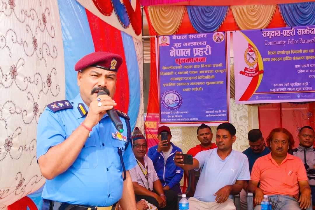 दाङको घोराही बसपार्कमा चाडपर्व लक्षित यात्रु सहायता कक्ष स्थापना