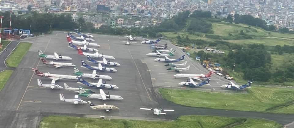 विमानस्थलमा हवाई इन्धन आपूर्ति ठप्प उडान प्रभावित भाडा वृद्धिसहित ३ बुँदे माग