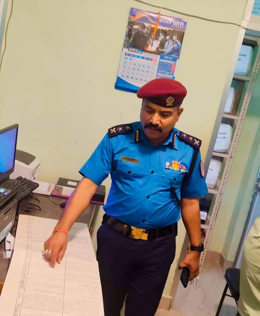 दाङका सिडियो र एसपी ईलाका प्रहरी कार्यालय भालुवाङको निरीक्षणमा