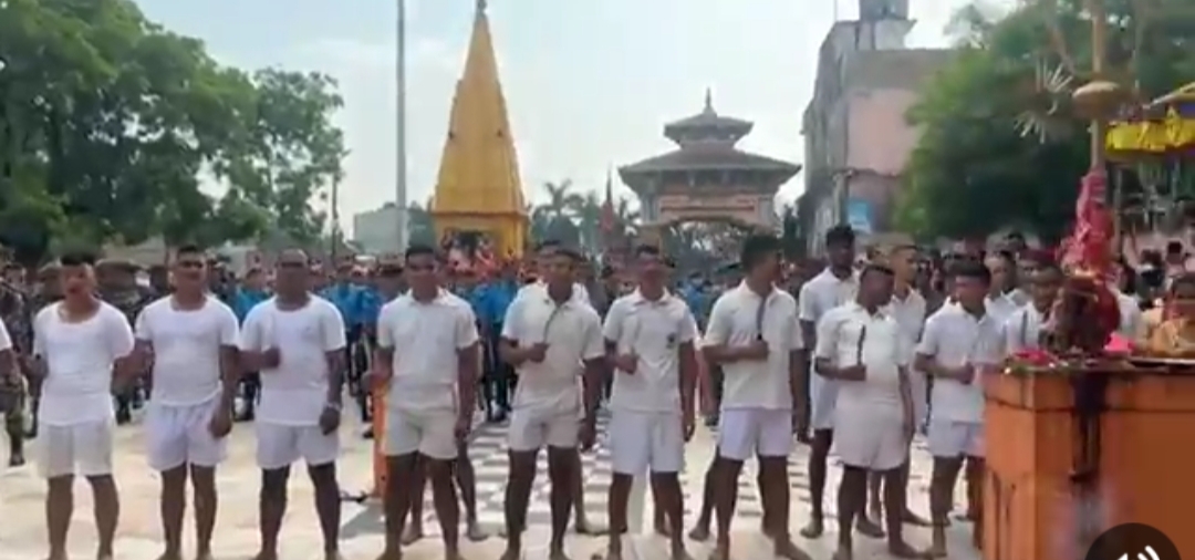 प्रसिद्ध शक्तिपीठ बागेश्वरी मन्दिरमा पूजाआजा र बलि चढाउनेको बिहानैदेखि घुइँचो