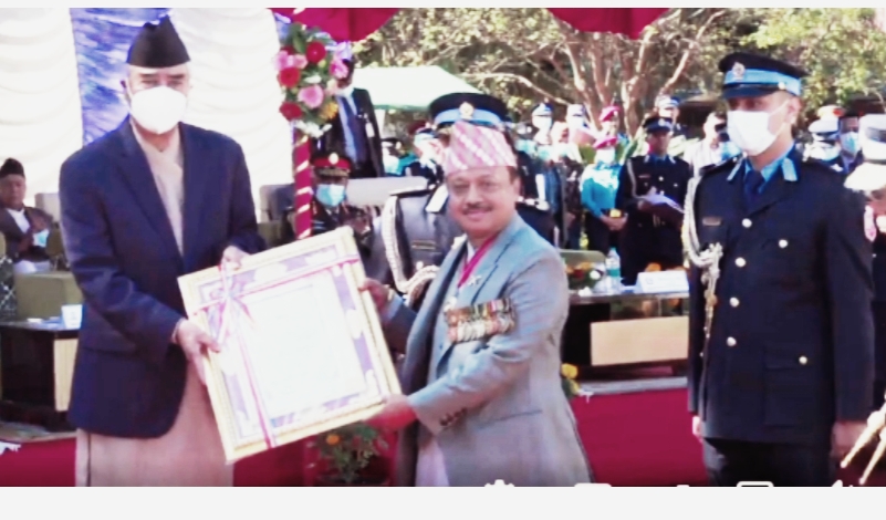 पूर्व एआइजी राजेन्द्रबहादुर सिंहले लाइफ टाइम अचिभमेन्ट अवार्ड