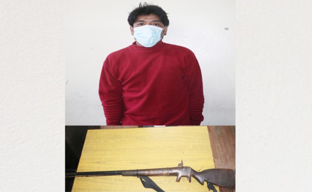 बन्दुकको छर्रा लागेर एक जना महिला घाइते