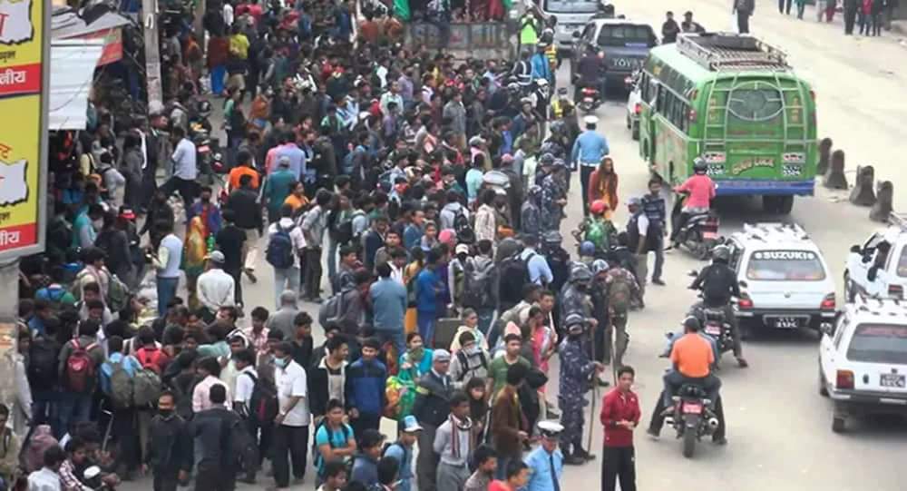 काठमाडौं उपत्यकाबाट दशै मनाउन १७ लाखले छाडे काठमाडौं