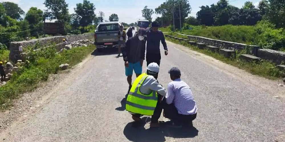 दाङको घोराही तुलसीपुर सडक ४ वर्ष सम्ममा १० प्रतिशत मात्र काम किन?