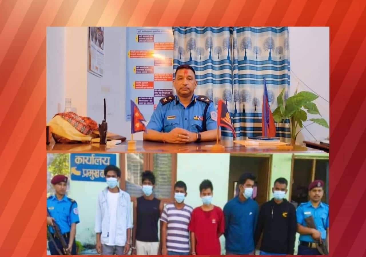 इप्रका कोहलपुर प्रहरीले लागूऔषधसहित दाङका बन कर्मचारी २ जना लाई पक्राउ