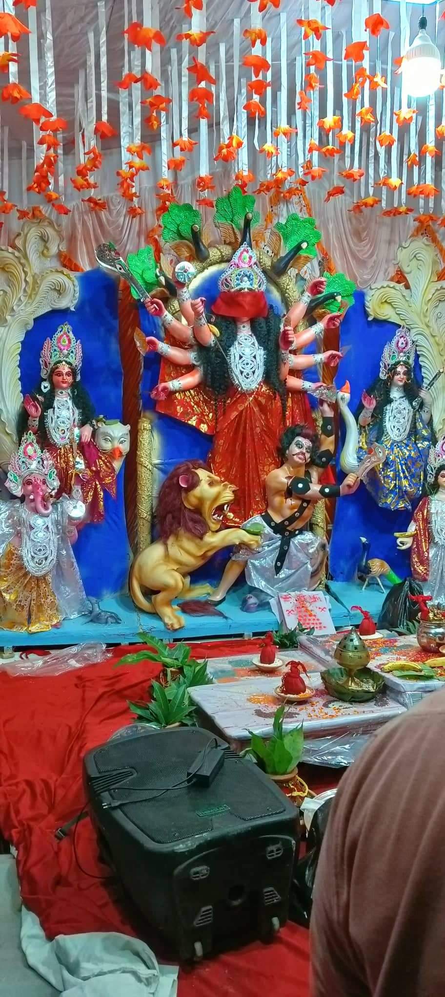 आठौँ दिन    महागौरी देवीको विधिपूर्वक पूजा आराधना गरिँदै