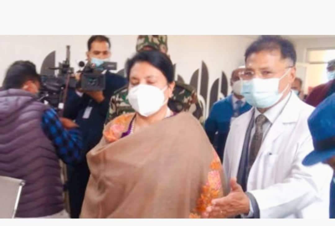 राष्ट्रपति बिद्या देवी भण्डारी शिक्षण त्रिवि शिक्षण अस्पताल महाराजगञ्जमा भर्ना