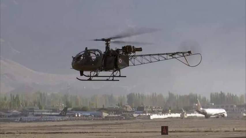 भारतीय सेनाको चिता हेलिकप्टर दुर्घटना एक जना पाइलटको मृत्यु