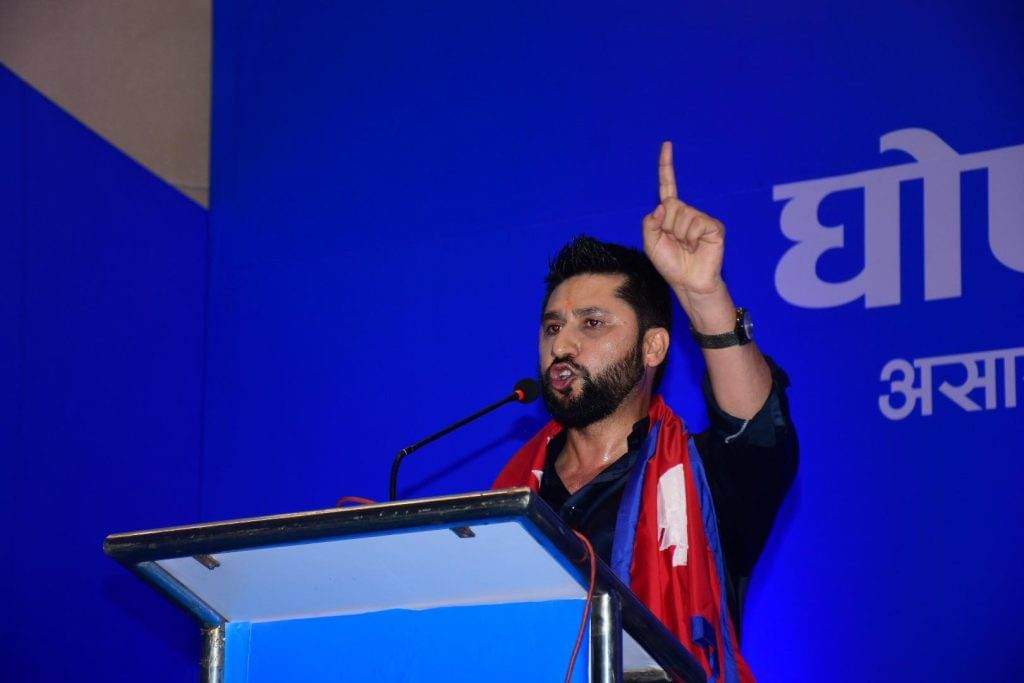 चितवनमा रवि लामिछानेकाे अग्रता कायमै