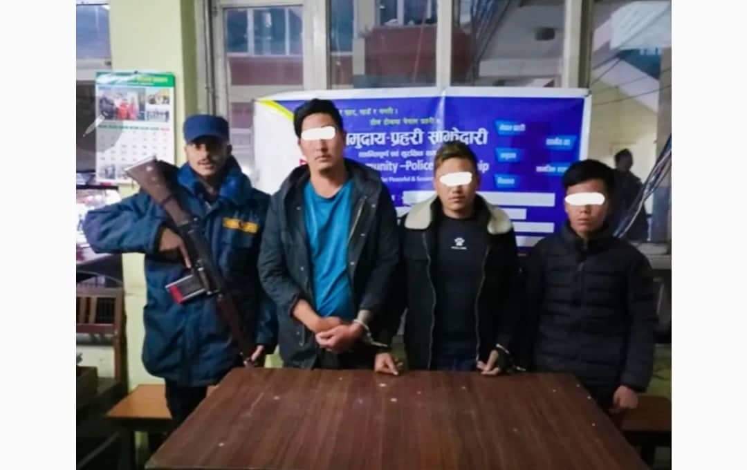 काठमाडौंमा आतंक मच्चाउने समूह पक्राउ