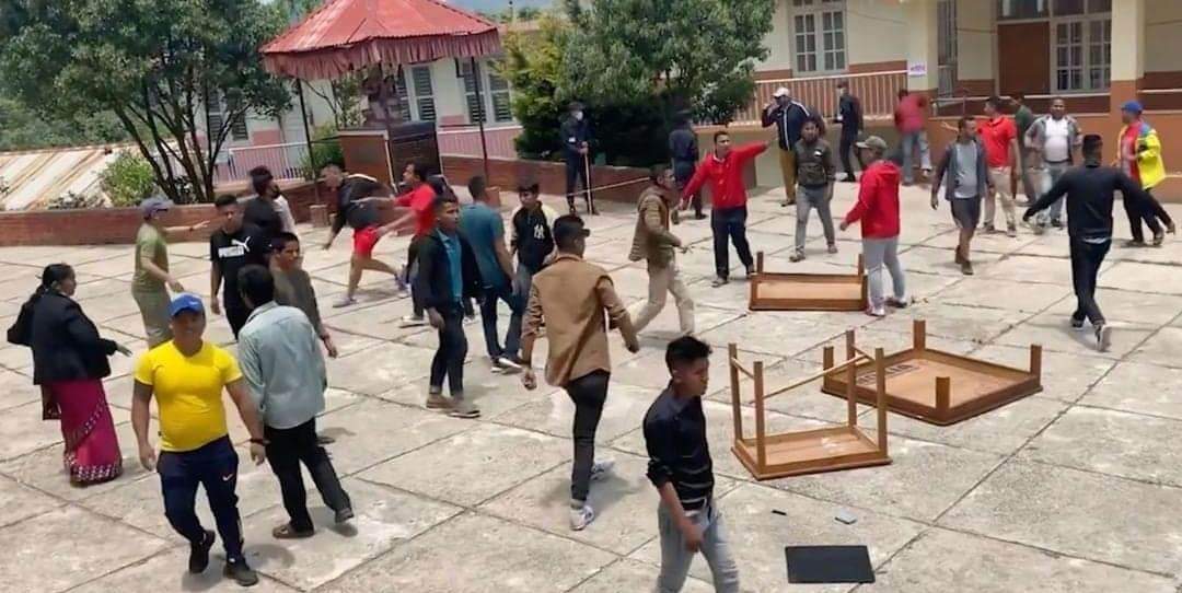 बर्दियाको मावि खैरापुरमा विस्फोट मतदान स्थगित