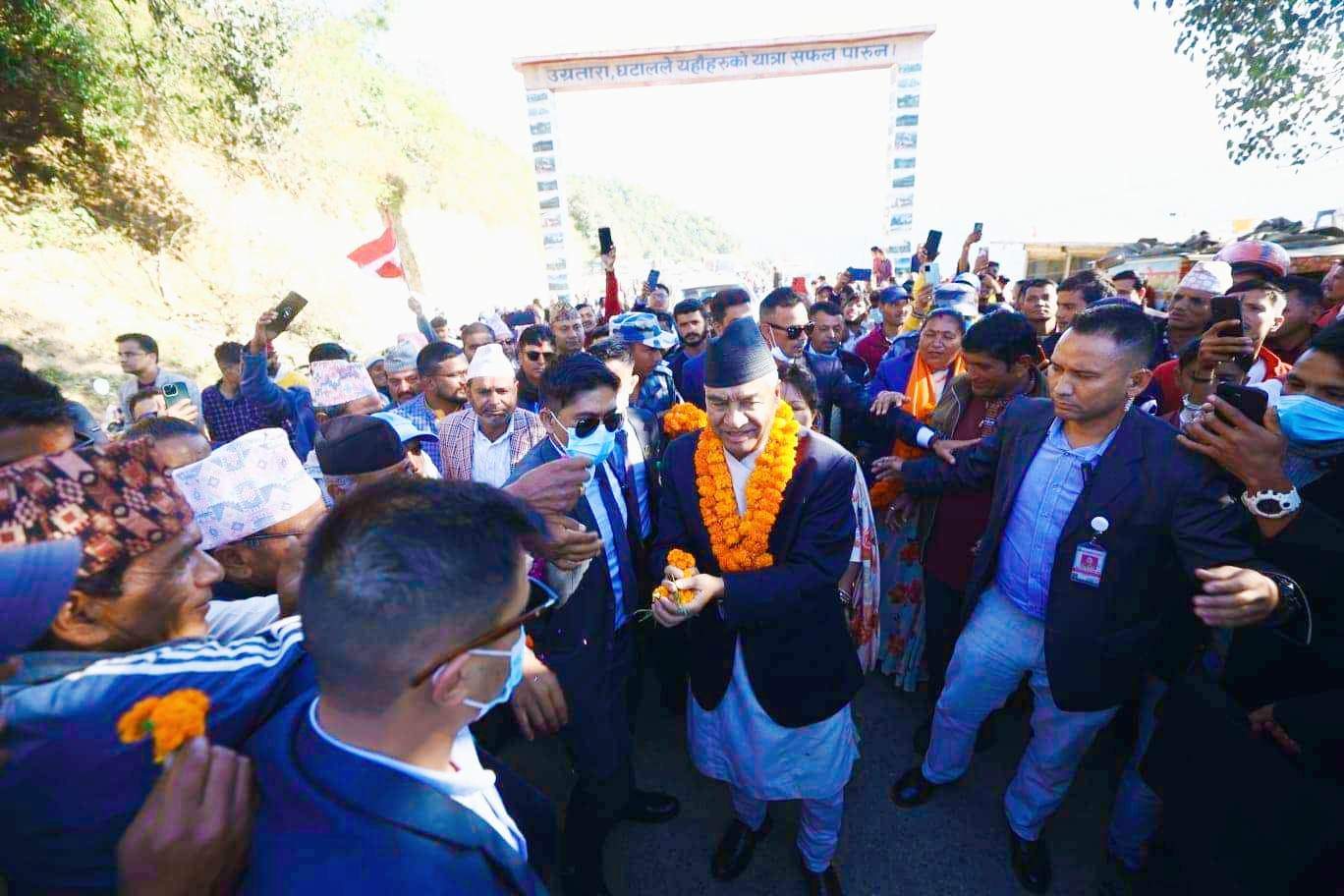 प्रधानमन्त्री शेर बहादुर देउवा डडेल्धुराबाट सातौँ पटक विजयी