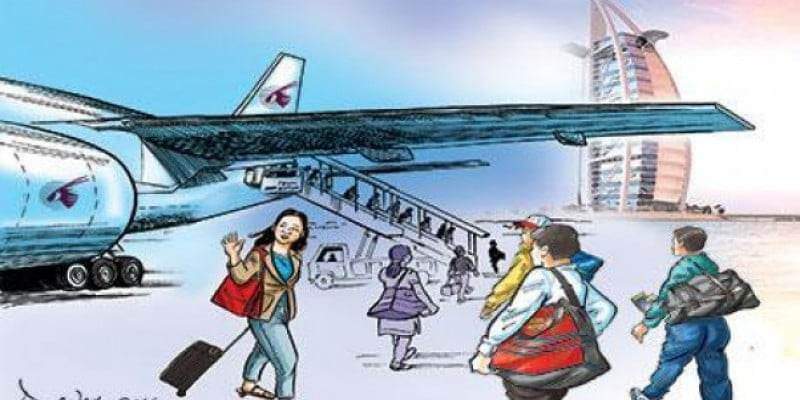 वैदेशिक रोजगारीमा गएका ४ सय १० जना नेपाली कामदारहरु सम्पर्कविहीन