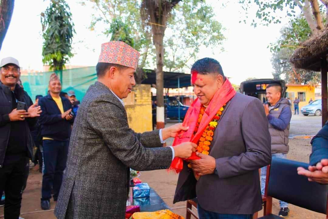 जिल्ला प्रहरी बाँकेमा १८ महिना बसेर बिदा भए एसपी श्यामकृष्ण अधिकारी